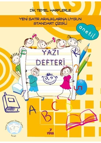 1. Sınıf Yazı Defteri Standart Çizgili - Büyük Boy