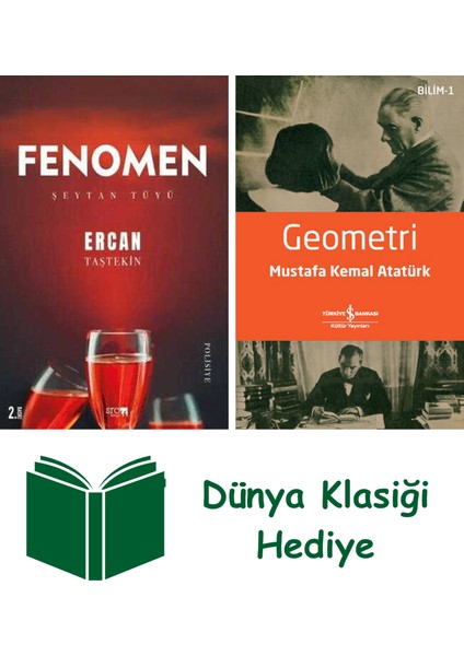 Fenomen - Şeytan Tüyü + Geometri + Dünya Klasiği Hediye
