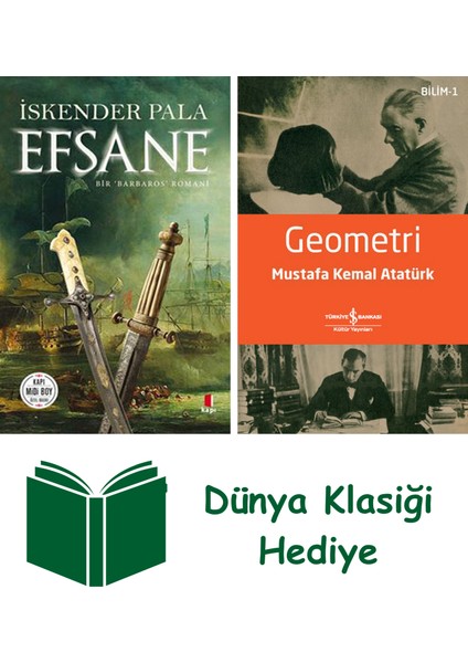 Efsane (Midi Boy) + Geometri + Dünya Klasiği Hediye