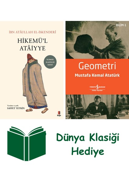Hikemü’l Atâiyye + Geometri + Dünya Klasiği Hediye