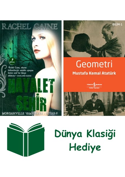 Hayalet Şehir + Geometri + Dünya Klasiği Hediye