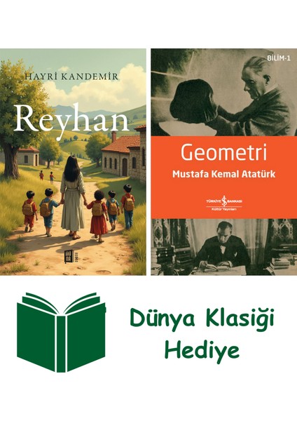 Reyhan + Geometri + Dünya Klasiği Hediye