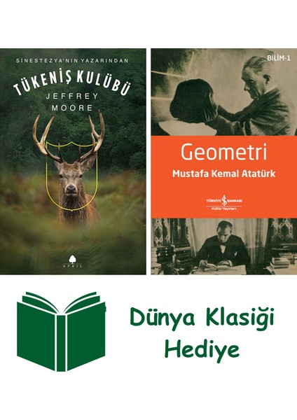 Tükeniş Kulübü + Geometri + Dünya Klasiği Hediye