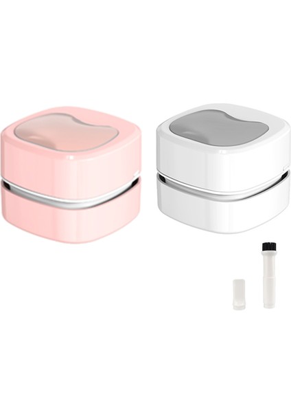 2pcs Masaüstü Vakum Süpürge Kablosuz Kablosuz Mini Temizleyici Klavye Silgi Ash Elektrikli Vakum Süpürücü (Yurt Dışından) fiyatları