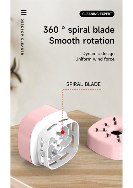2pcs Masaüstü Vakum Süpürge Kablosuz Kablosuz Mini Temizleyici Klavye Silgi Ash Elektrikli Vakum Süpürücü (Yurt Dışından) modelleri