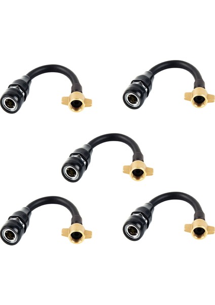 5x Kamyon Hava Deposu Hava Giriş Konnektörü Bağlantı Boru Kamyonu Hava Boru Tozu Üfleme Borusu Kamyon Römork Hava Tankı (Yurt Dışından)