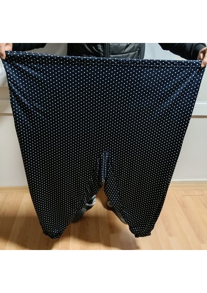 Kadın Bayan Battal Büyük Beden Jarse Kumaş Bel Lastikli Sağ Yan Tek Gizli Fermuarlı Cepli Eşofman Altı Şalvar Bol Rahat Kalıp 80 Ile 120 Kiloğrama Kadar Olur Standart Beden fiyatları