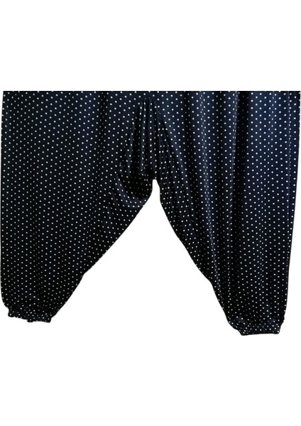 Kadın Bayan Battal Büyük Beden Jarse Kumaş Bel Lastikli Sağ Yan Tek Gizli Fermuarlı Cepli Eşofman Altı Şalvar Bol Rahat Kalıp 80 Ile 120 Kiloğrama Kadar Olur Standart Beden