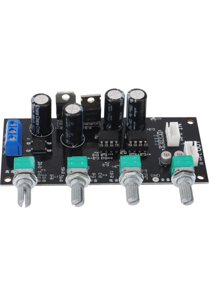 NE5532 Amplifikatör Ton Preamp Kartı Tiz Bas Orta Kademe Ses Tonu Kontrol Ayarı Ön Amplifikatör, Sabit Versiyon (Yurt Dışından) indirimleri