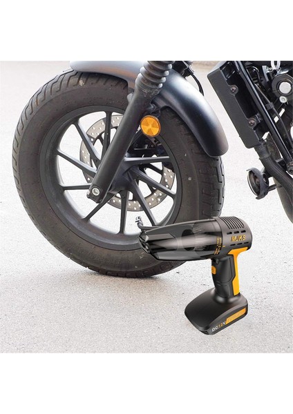 Sos Işığı ve Kapsamlı Aksesuar Seti ile Kablosuz El Vakum Süpürge ve Hava Kompresörü - Şişirici Araç Lastikleri (Yurt Dışından) modelleri