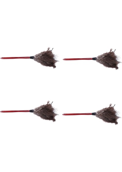 4x Devekuşu Temizleme Tüy Sütçe Devekuşu Tüy Duster Yumuşak Tüyler Seza Mobilyadan Fan Bıçakları (Yurt Dışından)