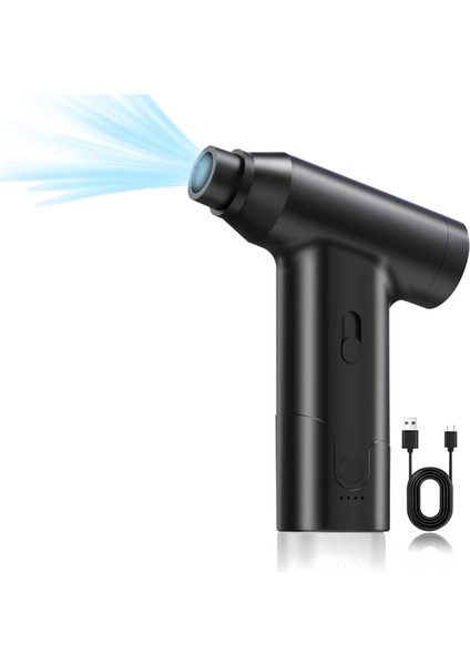 Sıkıştırılmış Hava Sezdiri, Bilgisayar, Araba, Ev, Ofis, Kablosuz Klavye Temizleyici Için Taşınabilir Elektrikli Hava Sezeti (Yurt Dışından)