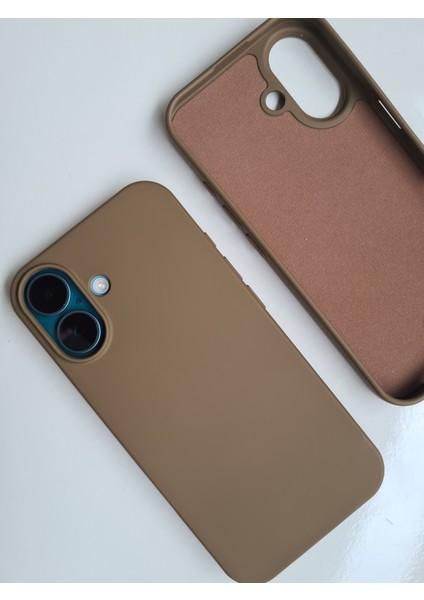 İphone 16 İle Uyumlu LOGOSUZ İçi Kadife Esnek Silikon Lansman Kılıf fiyatları