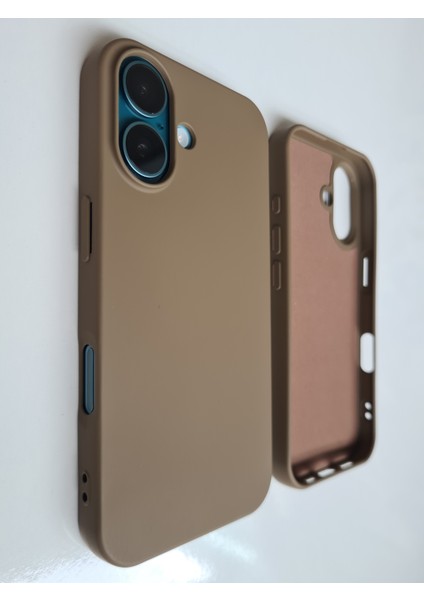 İphone 16 İle Uyumlu LOGOSUZ İçi Kadife Esnek Silikon Lansman Kılıf modelleri