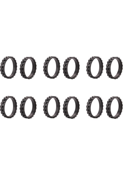 Xiaomi Için 12X Tekerlek Lastikleri 1s 1s Robot Vakum Süpürge Roborock S50 S55 S5 Max Wheels Anti-Slip Mijia (Yurt Dışından)