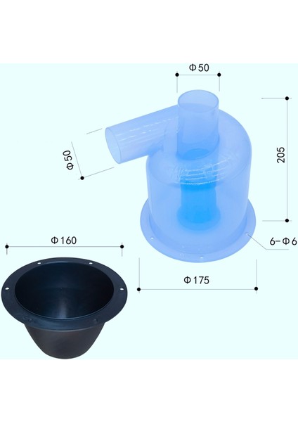 Siklon Toz Kollektörü (50ST10, Clear, Turboşarjlı) (Yurt Dışından) fiyatları