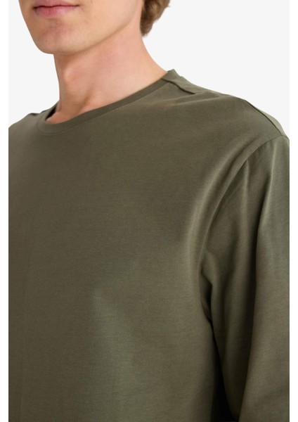 Pijama Takımı Regular Fit Uzun Kollu Üst Kareli Uzun Alt B2450AX25WN fırsatları