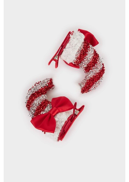 Kadın Yılbaşı Temalı Baston Şeker Figürlü 2li Çıtçıtlı TOKA F7053AXNS fiyatları