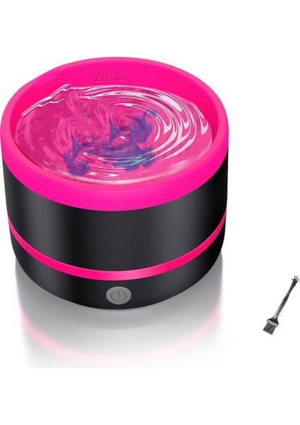 Boya Fırçası Temizleyici, Elektrik Boya Fırçası Temizleyici Durdurma Kupası, Boyama Fırçası, Sanatçı Fırça Temizlik Yıkayıcı Fırçası A (Yurt Dışından)