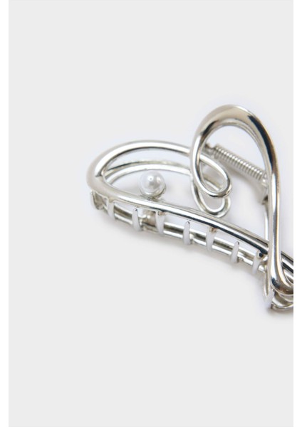 Kadın Kalp Detaylı Silver Mandal TOKA F8261AXNS fiyatları