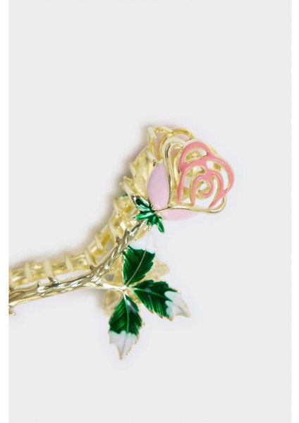 Kadın Pembe Gül Detaylı Mandal TOKA F8267AXNS fiyatları