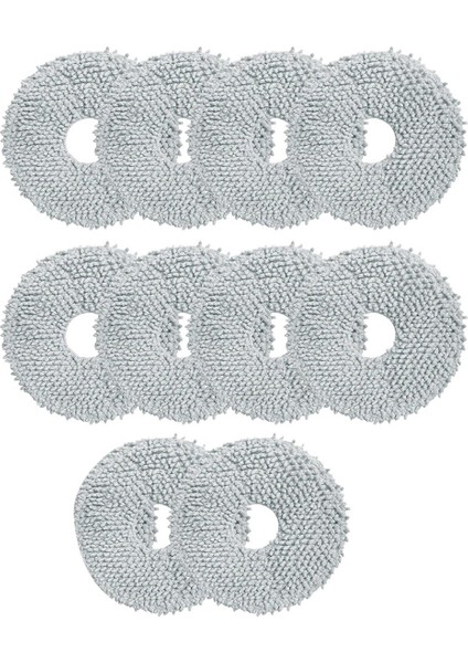 10PCS Roborock P10 Q Revo Serisi Paspas Yedek Ped Yeniden Kullanılabilir Paspas Pedler Için P10 Sert Zemin Temizleme Kiti (Yurt Dışından)