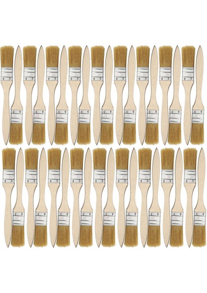 Boya Lekeleri Için 60 Adet Boya Fırçaları ve Yonga Boya Fırçaları Vernikler Yapıştırıcılar - 36PCS 1 Inç (24MM) ve 24PCS 2 Inç (48MM) (Yurt Dışından) modelleri
