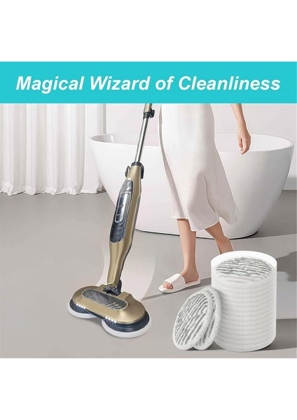 16PCS Değiştirme Köpekbalığı S7001 S8001 S8201 S7201 S7000AMZ S7000 S7005 S7020 Steam Mop Yıkanabilir Ped (Yurt Dışından) modelleri