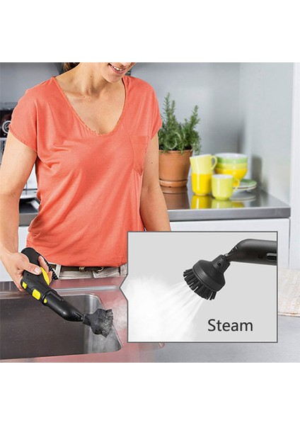 3x Buhar Temizleme Fırçası Naylon Fırça Kıl Bezi Buhar Temizleyici Parçaları Karcher Sc1 Sc2 Sc3 Sc4 Sc5 CTK10 (Yurt Dışından) fırsatları