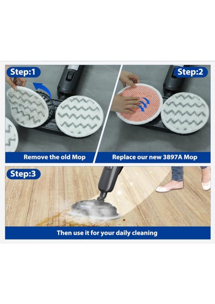 9 Adet Bissell 3897A Için Paspas Pedleri 3712 Ovma Buharlı Paspas Temizleme Paspas Bezi Aksesuarları (Yurt Dışından) modelleri