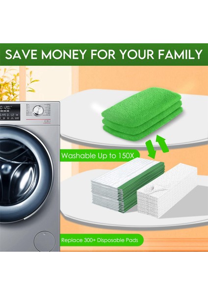 12PCS Paspas Pedleri Swiffer Süpürücü Paspas Kuru Süpürme Bezleri ve Islak Paspas Bezleri Ev Temizliği Için Yıkanabilir (Yurt Dışından) indirimleri