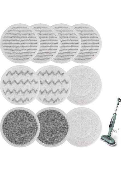 S7000 Yedek Buhar Paspas Pedleri, Shark S7000 S7001TGT S7000C S7201 S7001 S7000AMZ S8201 (Yurt Dışından)