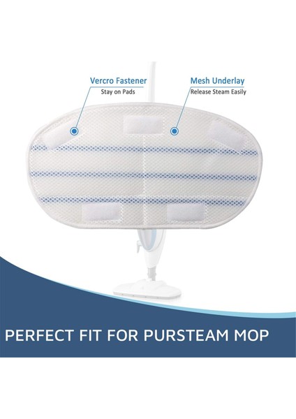 Pursteam Thermapro Için 12 Pc Buharlı Paspas Yedek Pedi 10 Arada Steam Paspası Yıkanabilir Yeniden Kullanılabilir Buharlı Paspas Pedleri (Yurt Dışından) indirimleri