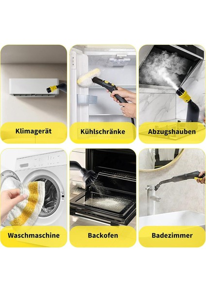 Karcher Easyfix Için Buhar Temizleyici Aksesuarları Sc1 Sc2 Sc3 Sc4 Sc5 Aksesuarlar Yuvarlak Fırça Set Seti Yuvarlak Fırçalar Fırça (Yurt Dışından) modelleri