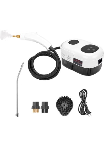 Elde Buhar Temizleyici Buhar Atış Temizleyici 2500W Sıcaklıklı Vapur Ev Pencereleri, Mutfak, Banyo Eu Fiş B (Yurt Dışından)