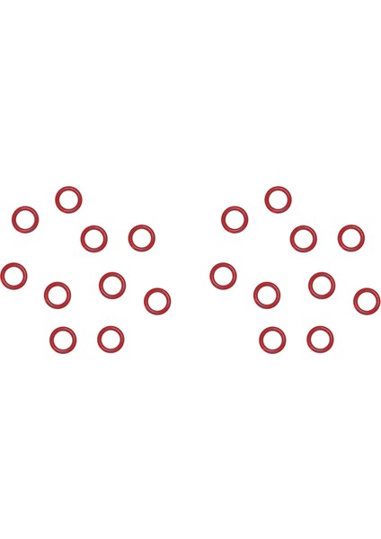 O-Ring Kauçuk Yüzük 20 Paketler Karcher Sc2 Sc3 Sc4 Sc5 CT20 Buhar Temizleyici (Yurt Dışından)