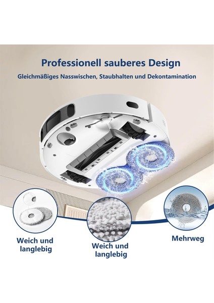 Roborock Q Revo/qrevo S/qrevo Master/qrevo Eğrisi/qrevo Maxv Için Paspas ile Uyumlu Aksesuarlar, Yıkanabilir Paspas Ped (Yurt Dışından) modelleri