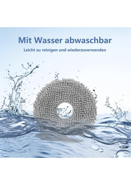 Roborock Q Revo/qrevo S/qrevo Master/qrevo Eğrisi/qrevo Maxv Için Paspas ile Uyumlu Aksesuarlar, Yıkanabilir Paspas Ped (Yurt Dışından) fırsatları