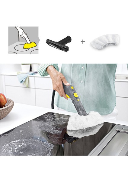 Karcher Sc1 Sc2 Sc3 Sc4 Sc5 Sc Seri Steace Ceze Parçaları Için 2x Yedek Fırça Kafası El Taşınağı Fırçası (Yurt Dışından) indirimleri