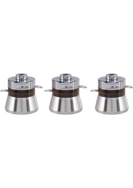 3x 60W 40KHZ Dönüşüm Verimliliği Ultrasonik Piezoelektrik Transdüser Temizleyici Performanslı Akustik Bileşenler (Yurt Dışından)