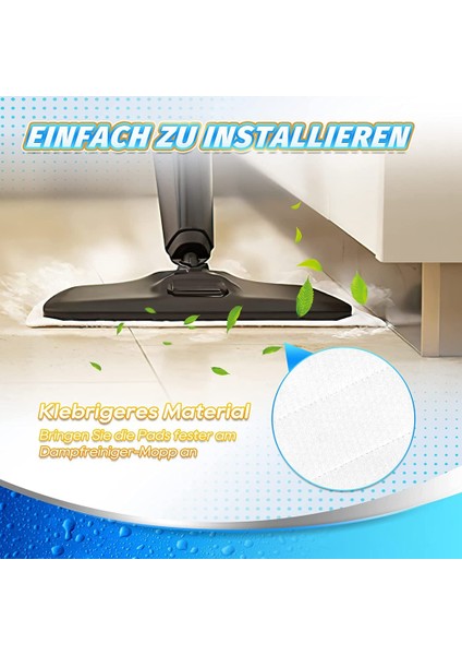 Yedek Parçalar Vileda Steam Xxl Steam Paspas Aksesuarları Için Uyumlu Mop Pad Yıkanabilir Paspas Bezi Pedleri (Yurt Dışından) indirimleri