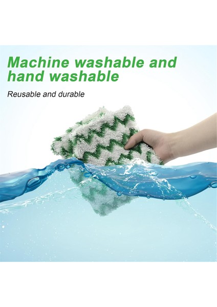 4pcs Steam Pasp Köpekbalığı S3500 Serisi S3501 S3601 S3501S S3601C Buharlı Cep Mop Mikrofiber Scrub Mop Pedler (Yurt Dışından) fiyatları