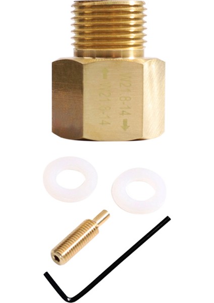 Co2 Silindir Tankı W21.8-14 Ila W21.8-14 Aquarium Balık Tankı Için Rpv Valflı Adaptör Dönüştürücü (Yurt Dışından)