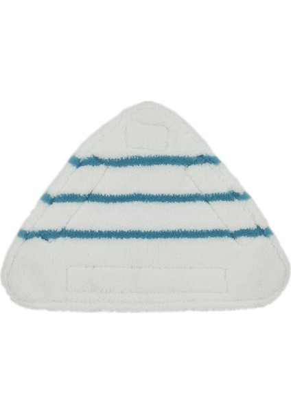 6pcs Buhar Paspası Yedek Pedleri Üçgen Yıkanabilir Bez Mikrofiber Buhar Paspas Pedleri Paspas Kafa Ped Buhar Paspas Replasman (Yurt Dışından) modelleri