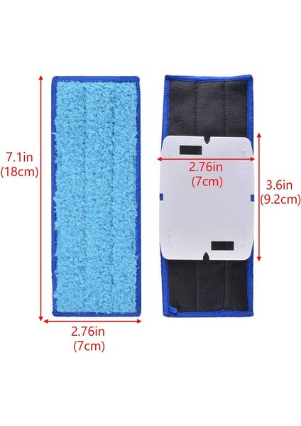 Irobot Braava Jet 200 Serisi Robot Mop Sadece Yıkanabilir Islak Paspas (2 Paket) Için Yedek Parçalar (Yurt Dışından) fırsatları