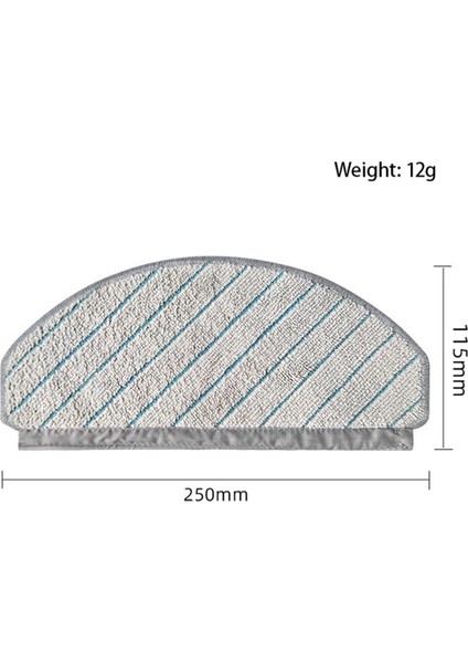 Ecovacs Için 2x T10 Plus Yeniden Kullanılabilir Sert Zemin Uzman Uyumlu Mikrofiber Yumuşak Mop Pad Vakum Aksesuarları Değiştirme (Yurt Dışından) fırsatları