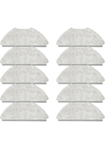 Airrobo T20 Robot Vakum Temizleyici Yedek Yedek Parçalar Yıkanabilir Paspas Bezi Için 10PCS Vakum Paspas Pedleri (Yurt Dışından)