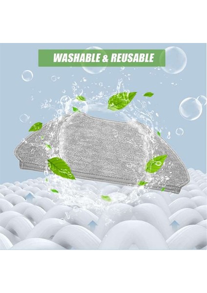 Airrobo T20 Robot Vakum Temizleyici Yedek Yedek Parçalar Yıkanabilir Paspas Bezi Için 10PCS Vakum Paspas Pedleri (Yurt Dışından) modelleri