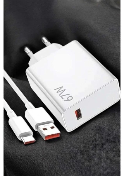 67W Şarj Aleti Turbo Hızlı Type-C Şarj modelleri