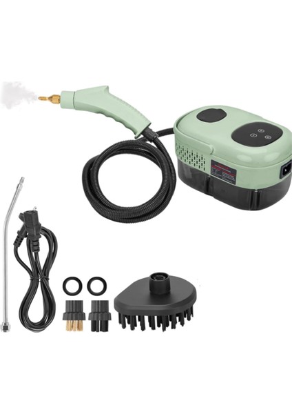 Akıllı Dokunmatik Ekranlı El Tipi Buhar Temizleyici, Ev Için Buhar Temizleyicisini Temizlemek Için Basınçlı Vapur Abd Fiş Yeşili (Yurt Dışından)